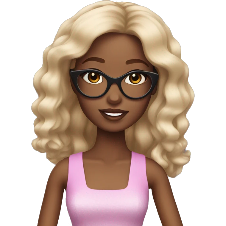 Black Barbie  emoji