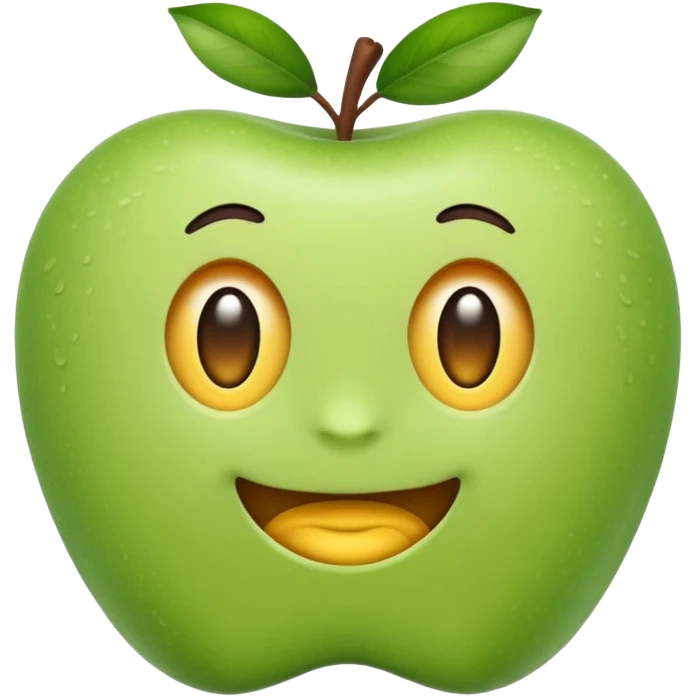 Emoji of propast macochs in Apple style emoji