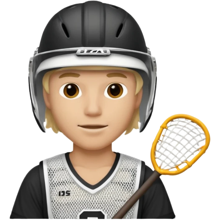 Blonde white lacrosse guy emoji