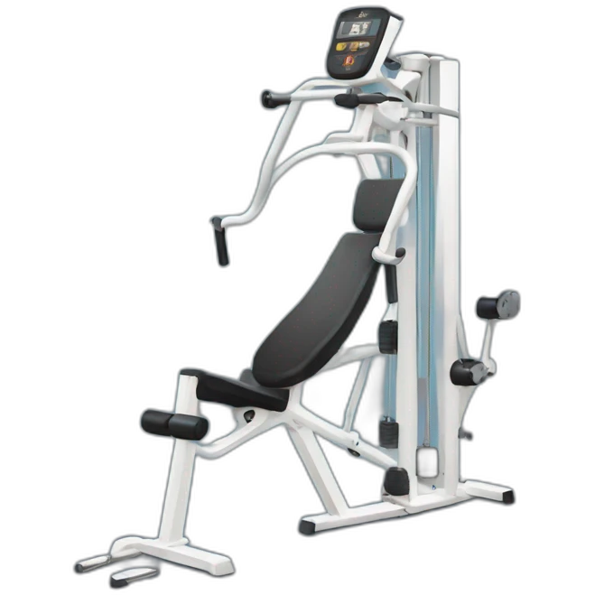 sports workout gym machine  emoji