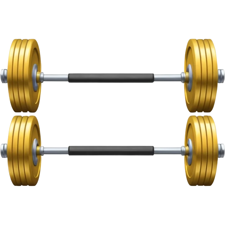 barbell silver emoji