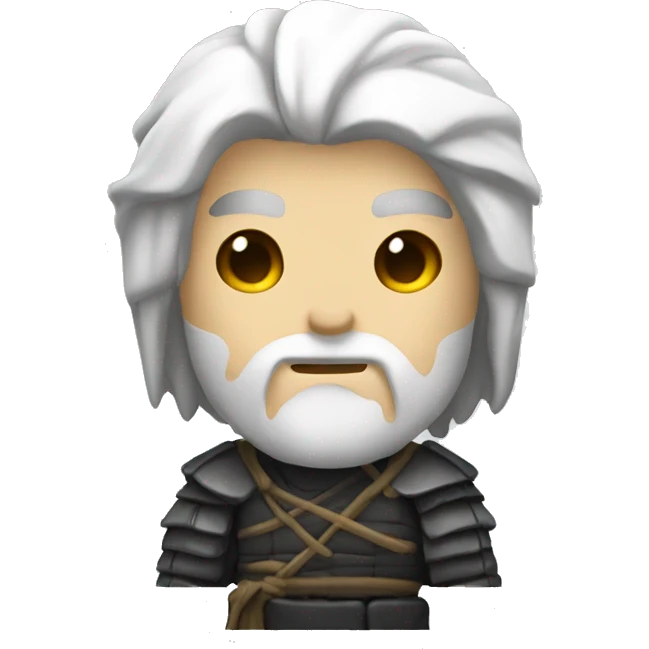 ronin white silng emoji