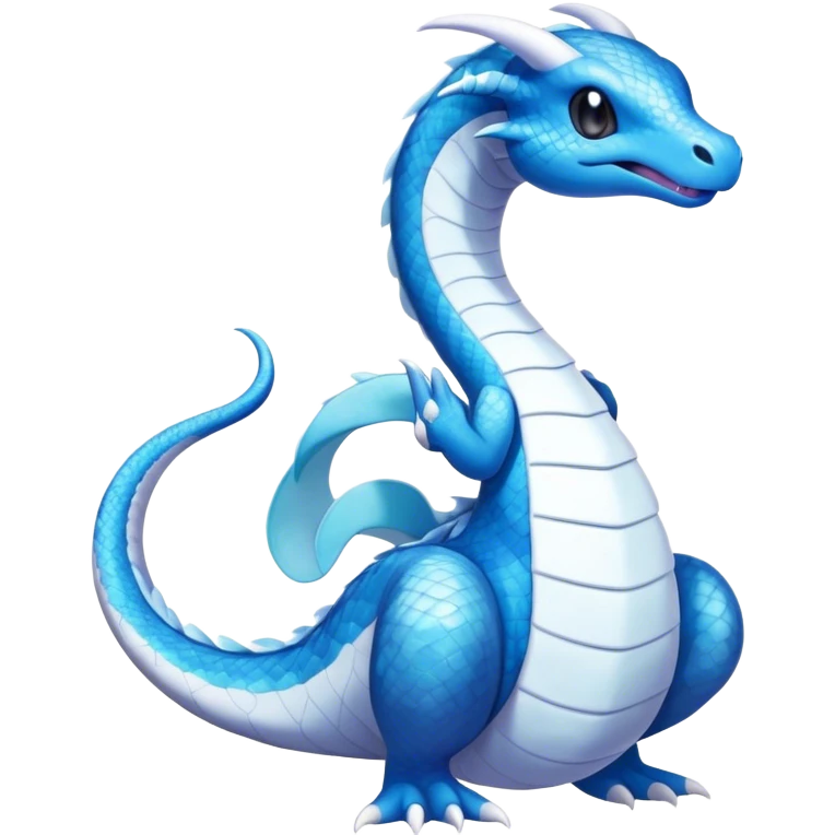 Seviper-Dragonair-Dratini-hybrid, full body, no legs emoji