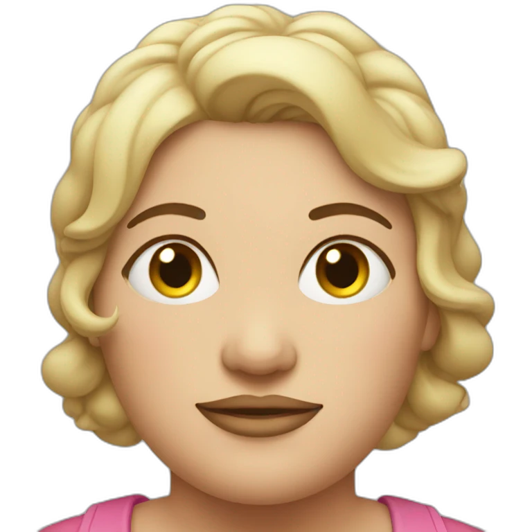 Fat mum emoji