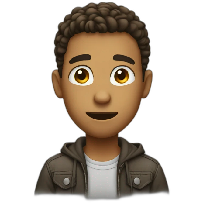 Attitude boy emoji
