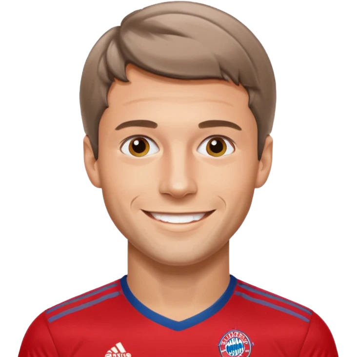 FC Bayern Deutscher Fußball Meister Thomas Müller emoji