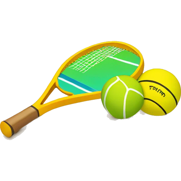 beach tennis emoji