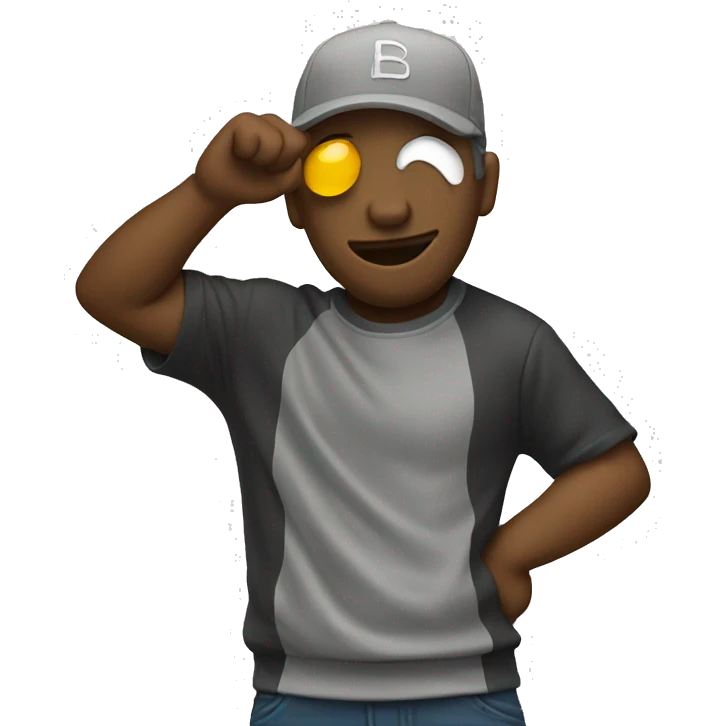 Dabbing emoji