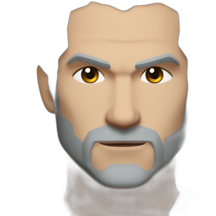Geralt of rivia scar emoji