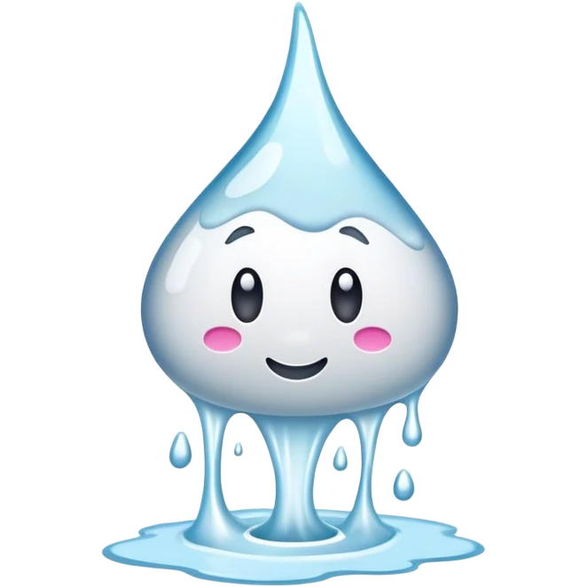 White liquid emoji