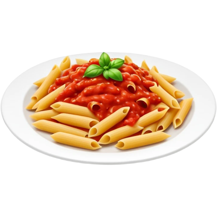 Penne Pasta with sauce  emoji