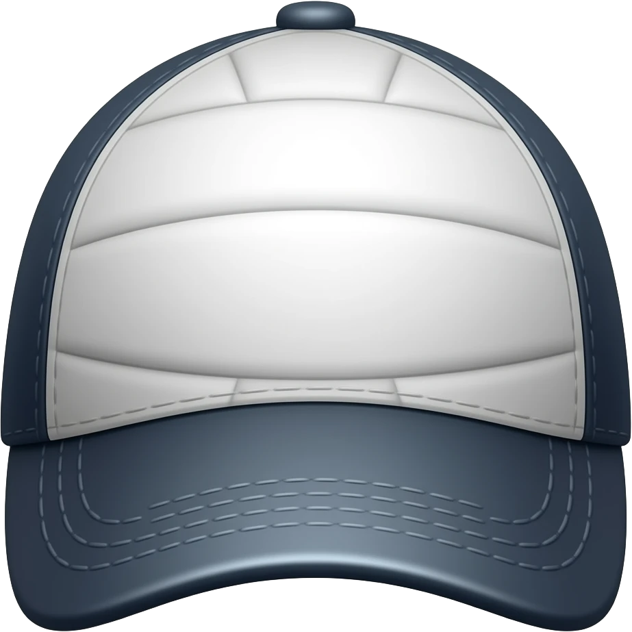 volley ball cap emoji
