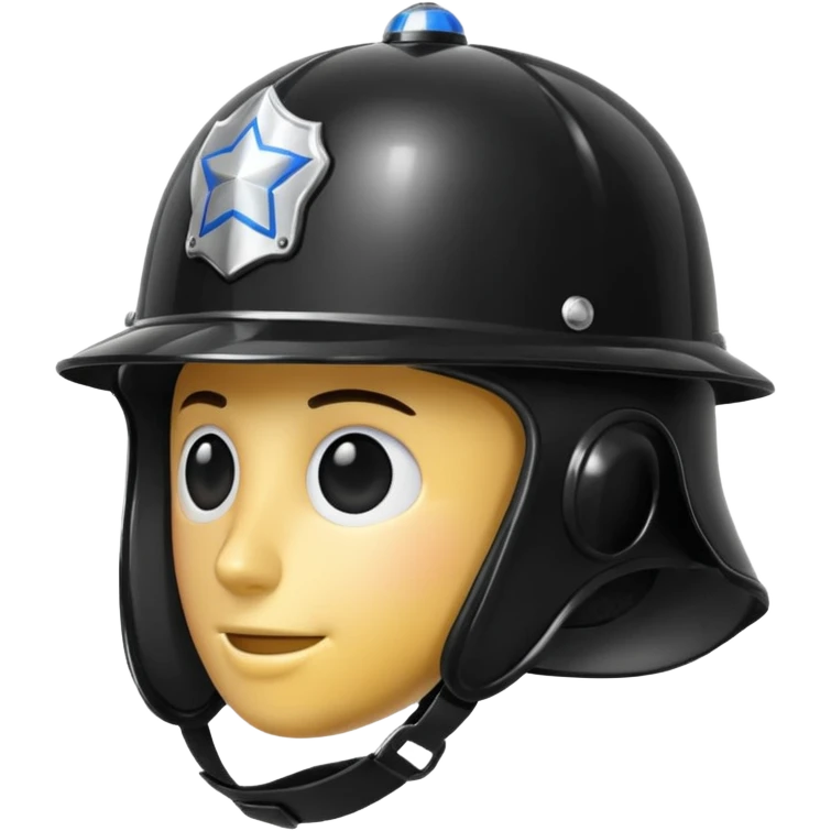 police helmet emoji