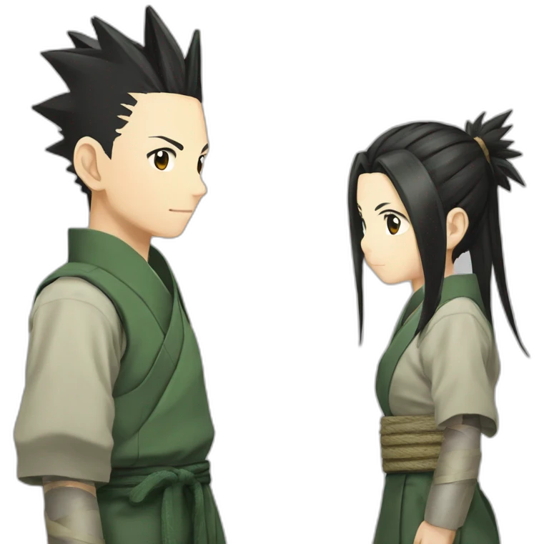 Shikamaru and Temari emoji