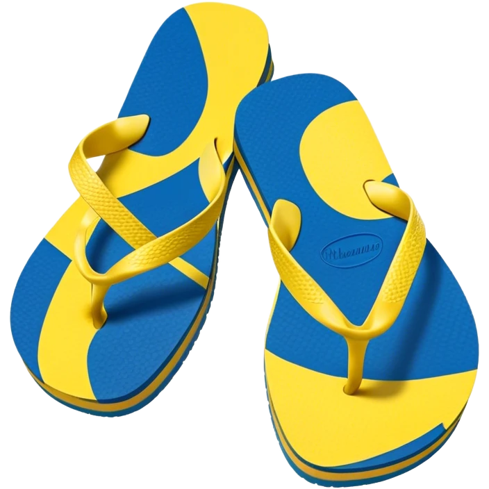 Chinelo havaiana Brasil  emoji