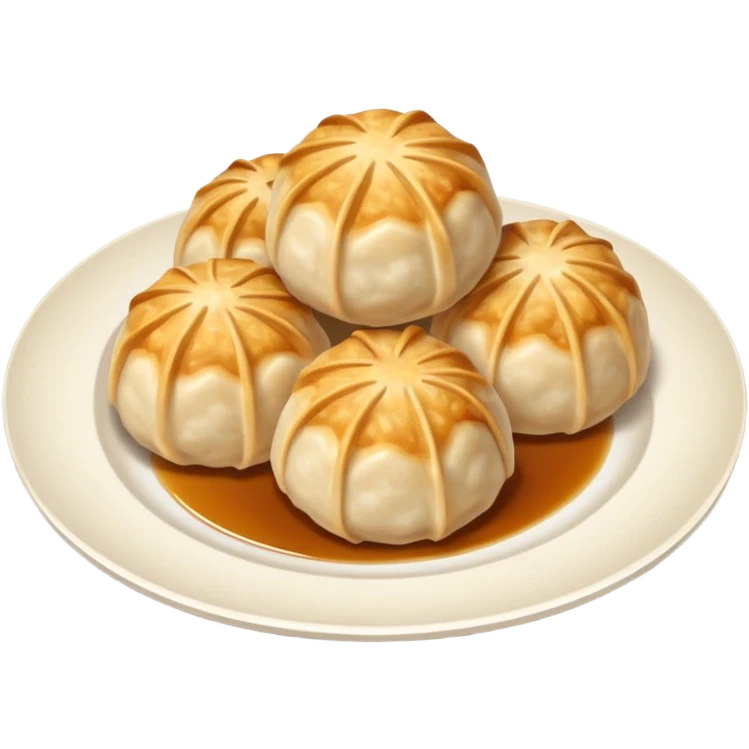 gyosa ball on plate emoji