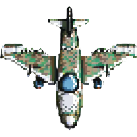 Crocodile shaped bomber airplane emoji