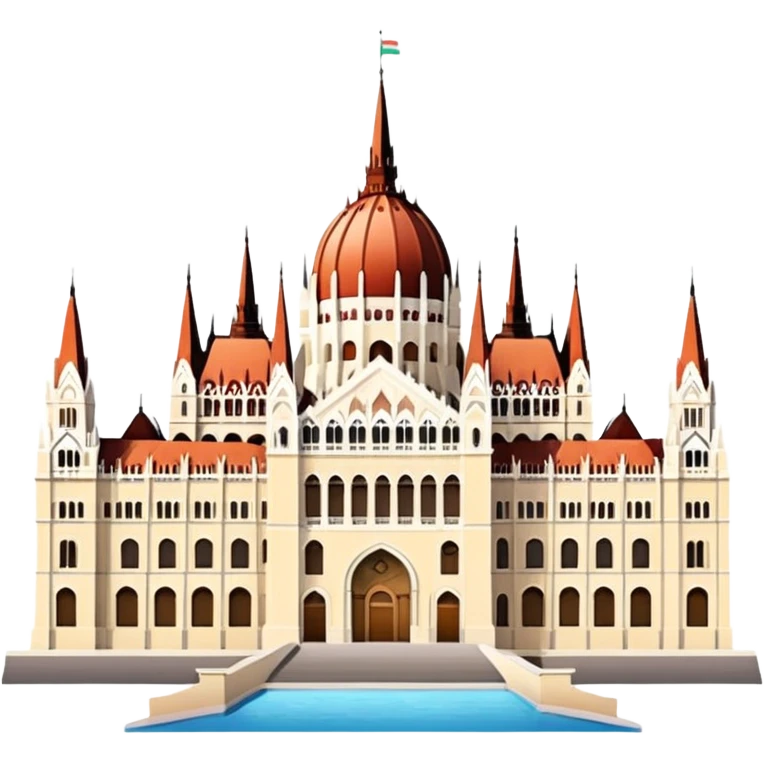 Budapest parliament emoji emoji
