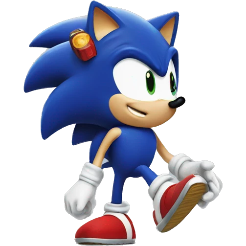 Sonic hedgehog emoji