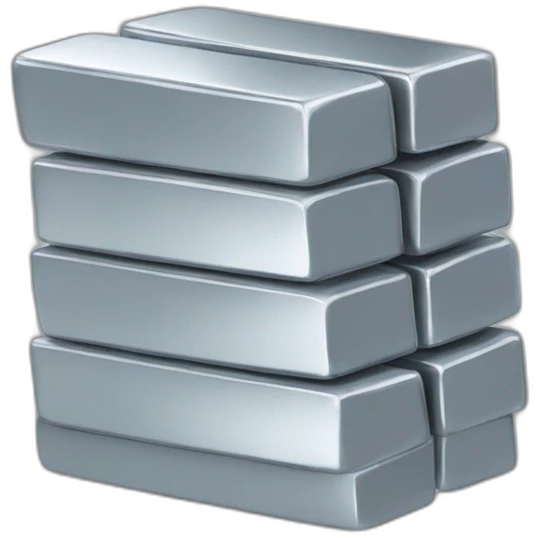 Silver bars emoji