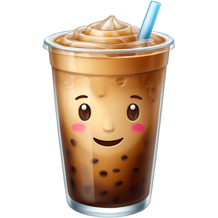 Iced coffee emoji