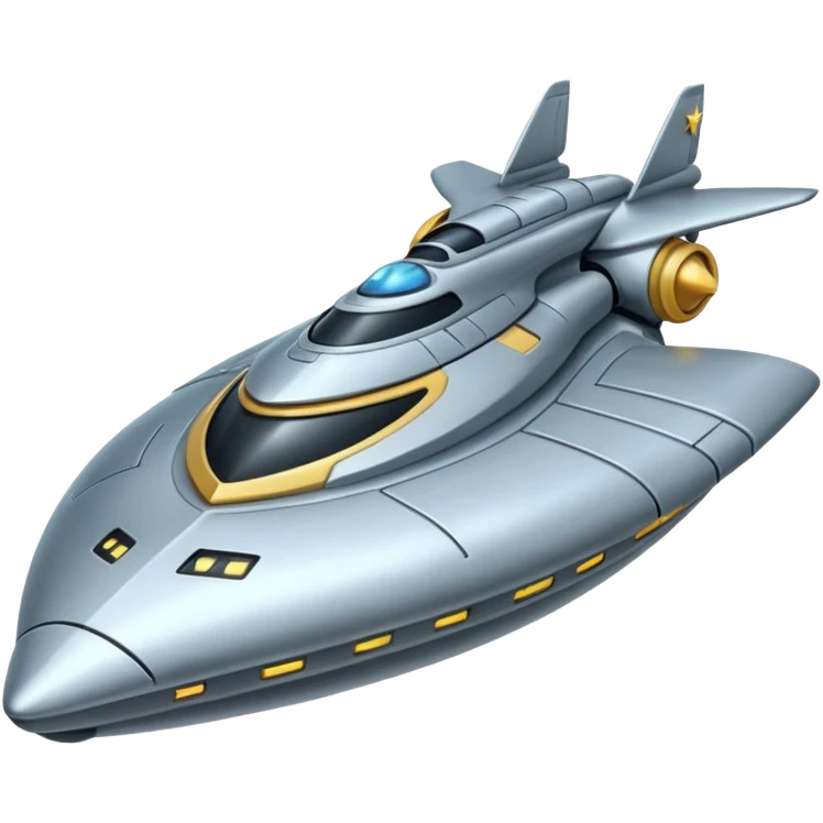 The star ship Enterprise ￼ emoji