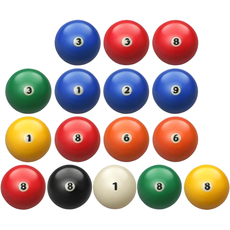 Snooker emoji