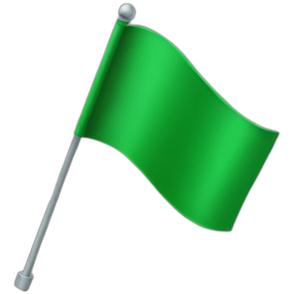 green flag emoji