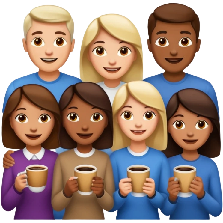 coffee drinkers emoji