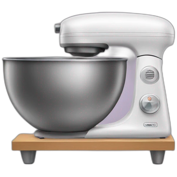 mixer and bowl emoji