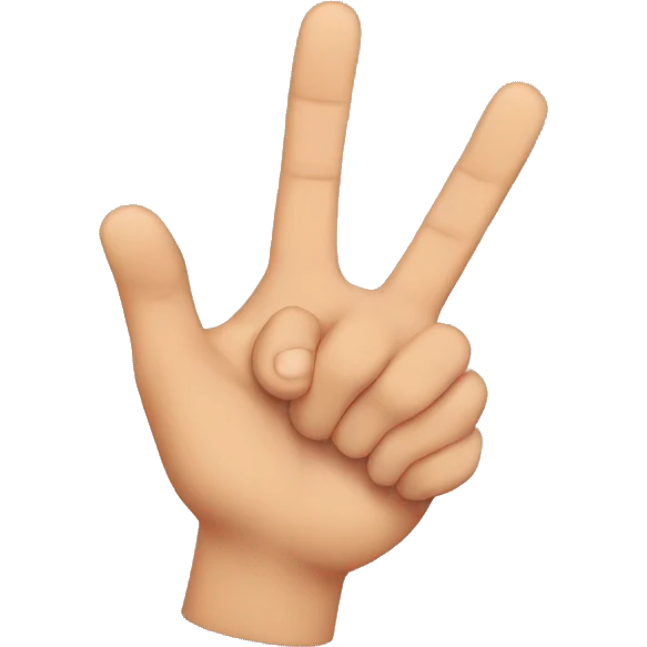 Face finger emoji