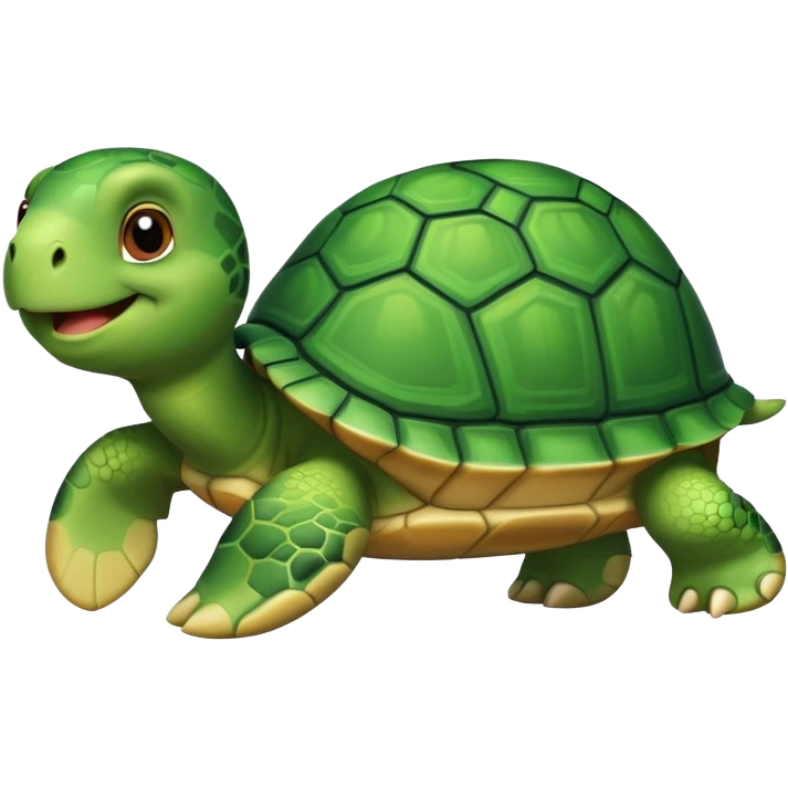 Cute turtle emoji