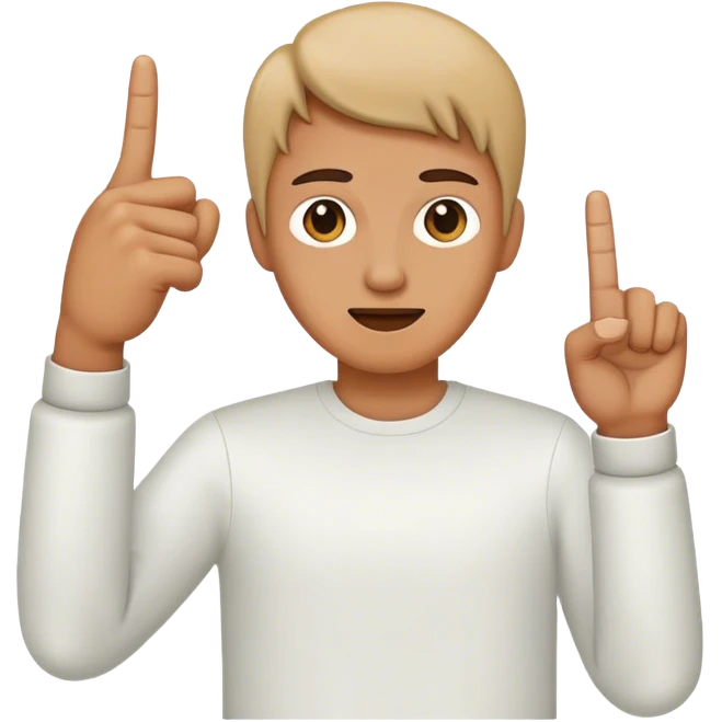 Give the middle finger or third digit emoji