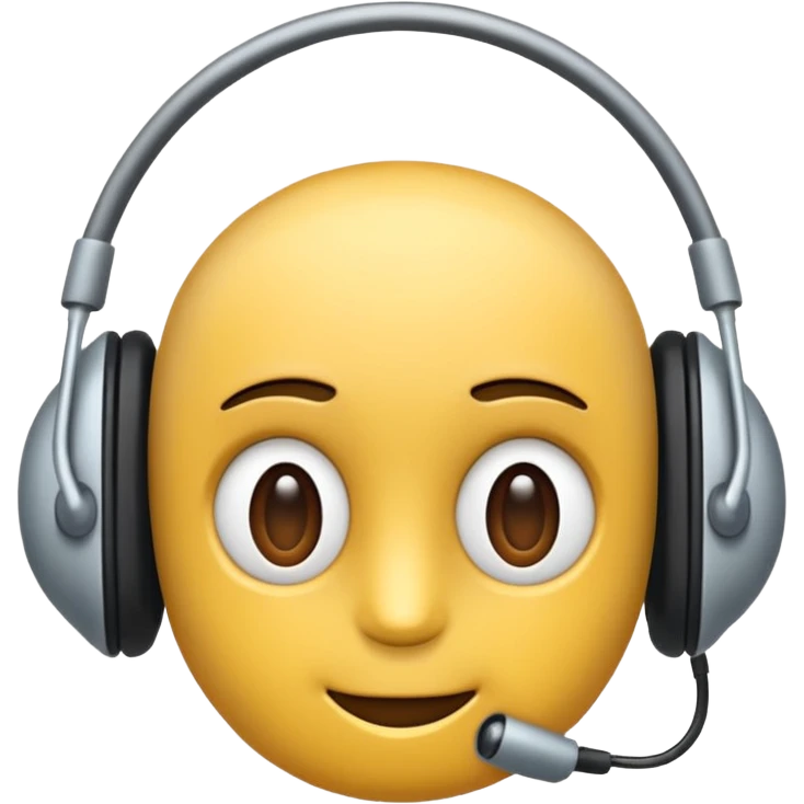 Белые наушники arpods emoji