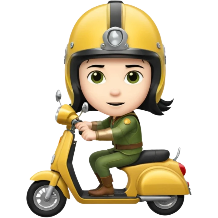 loki god drive scooter emoji