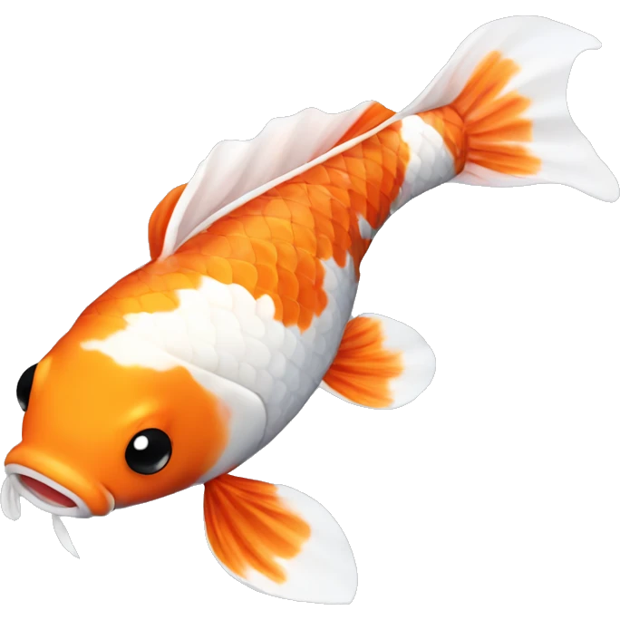  calico koi fish emoji