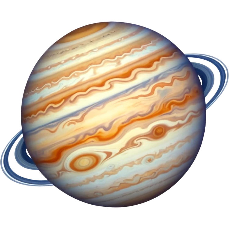 planet Jupiter emoji