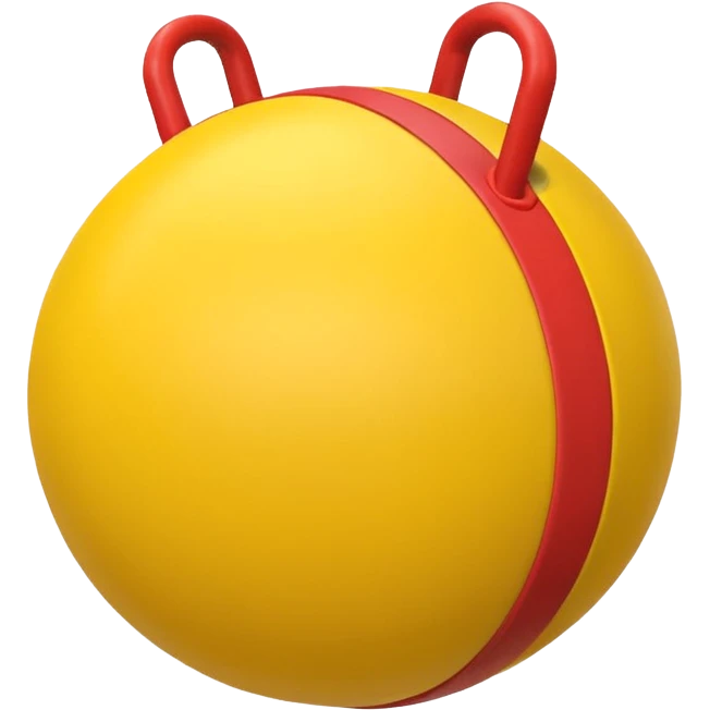 The Hopper Ball Yellow Toy emoji