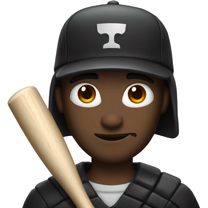 Man with bat  emoji
