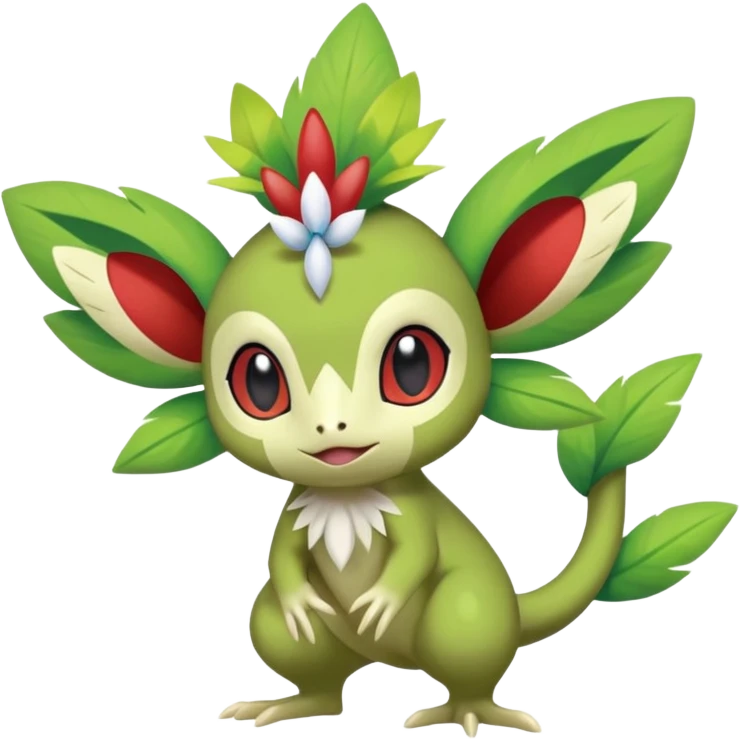  Fey Toony Axew-Grookey-Celebi-Amaura--Shaymin-fusion-hybrid emoji