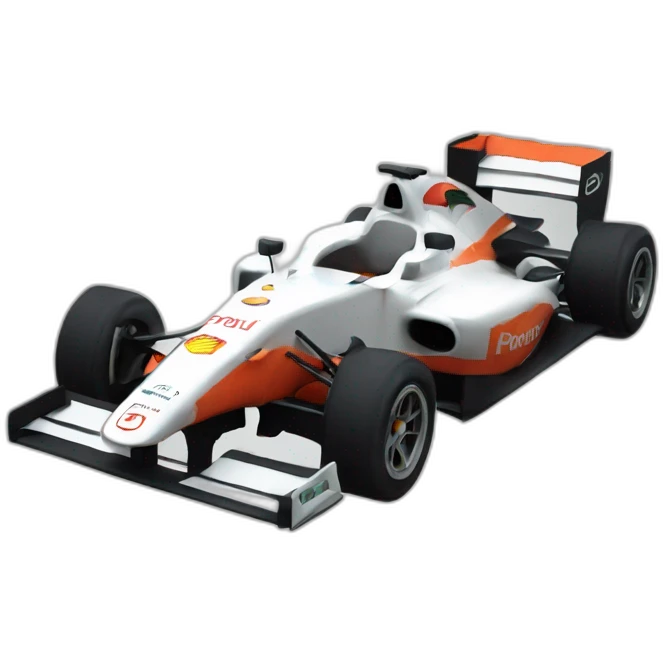 Formula 1 car emoji
