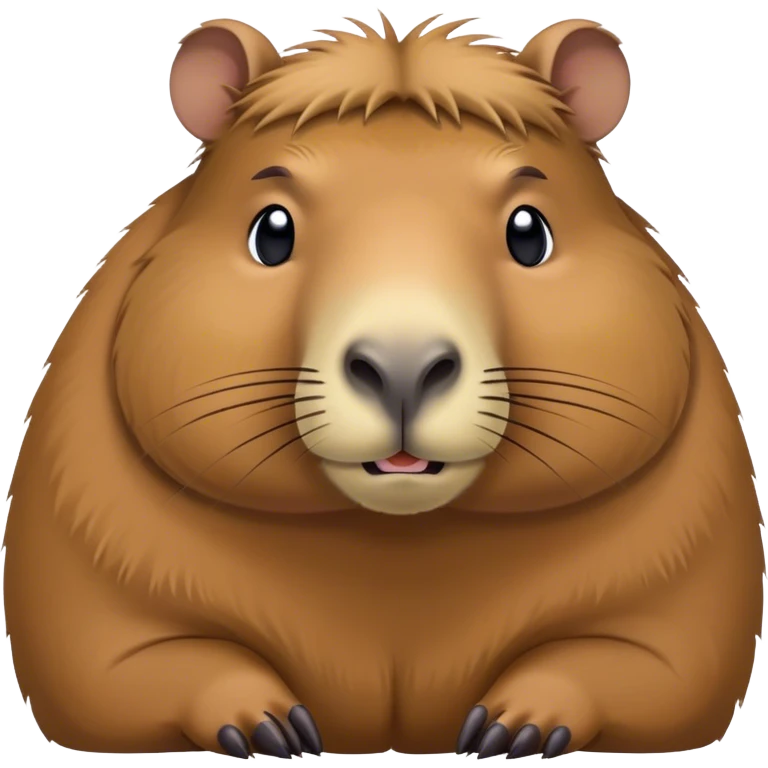Chill dude capybara emoji