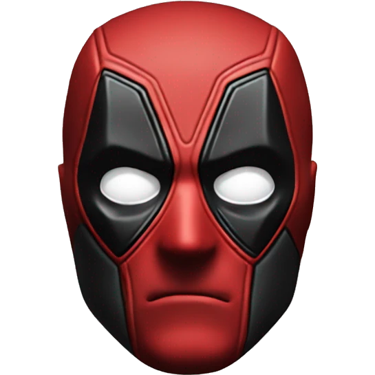 deadpool head without body  emoji