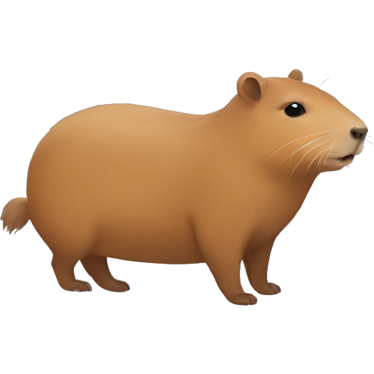 capybara dress emoji