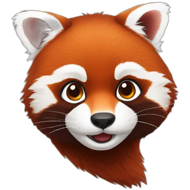Red panda emoji