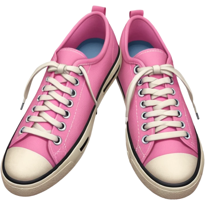 pink sneakers emoji
