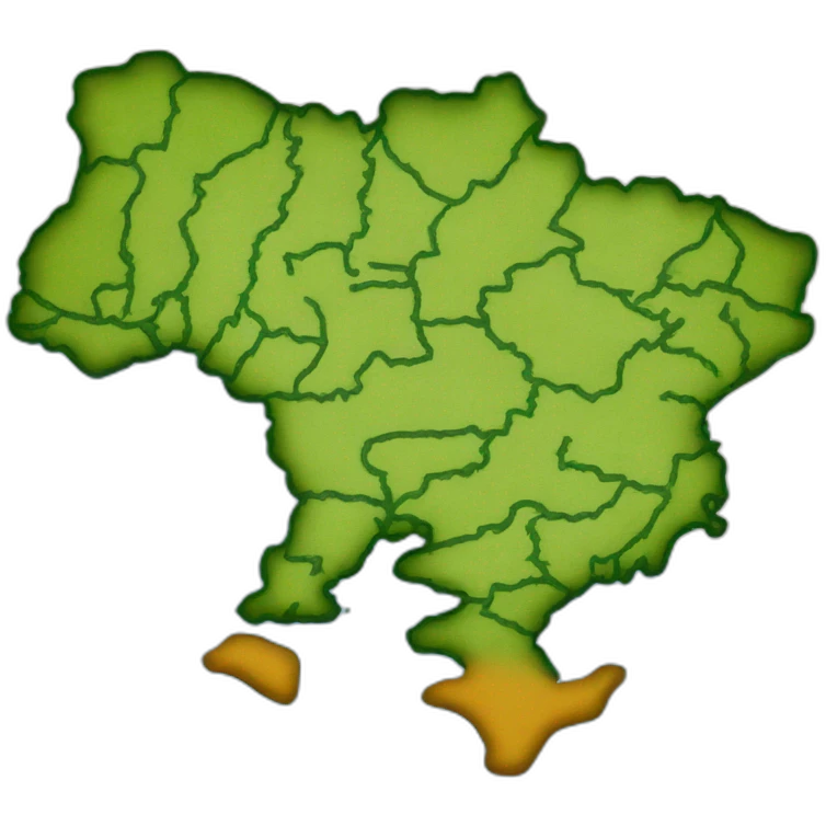 map of Ukraine emoji