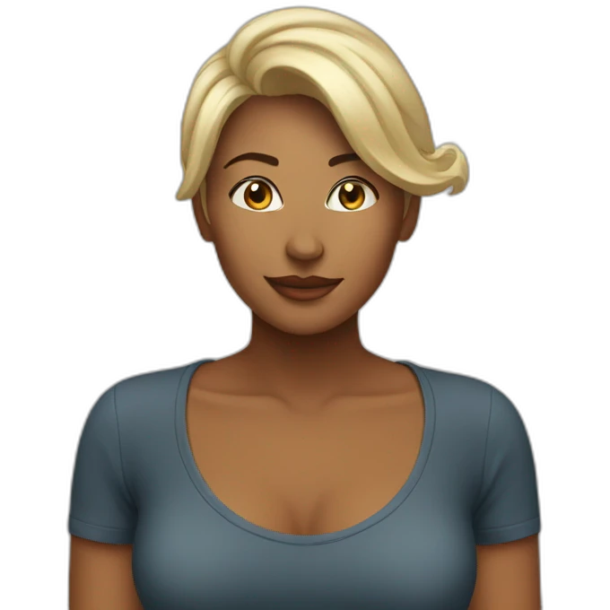 woman soft fit emoji