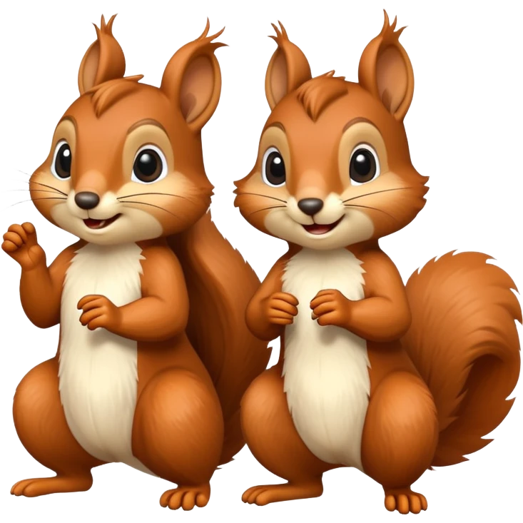 Squirrels dating  emoji