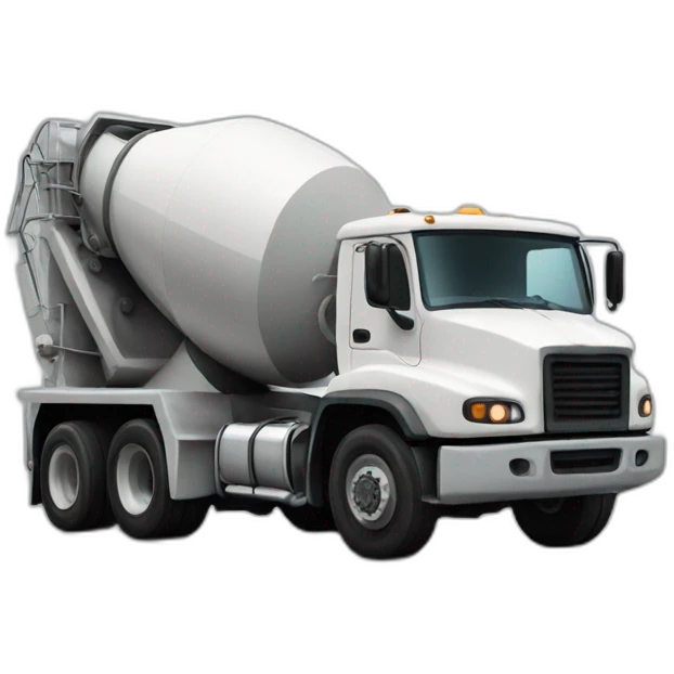 concrete mixer truck emoji